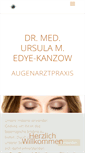Mobile Screenshot of dr-kanzow.de